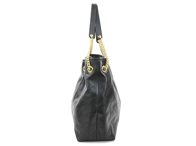 Coach Schultertasche aus Leder Schwarz - Ansicht 2