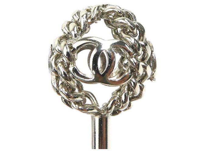 Chanel Kanzashi Haarschmuck Silber - Ansicht 7