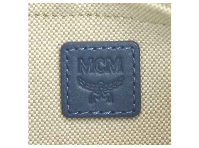 MCM Schultertasche Blau - Ansicht 12