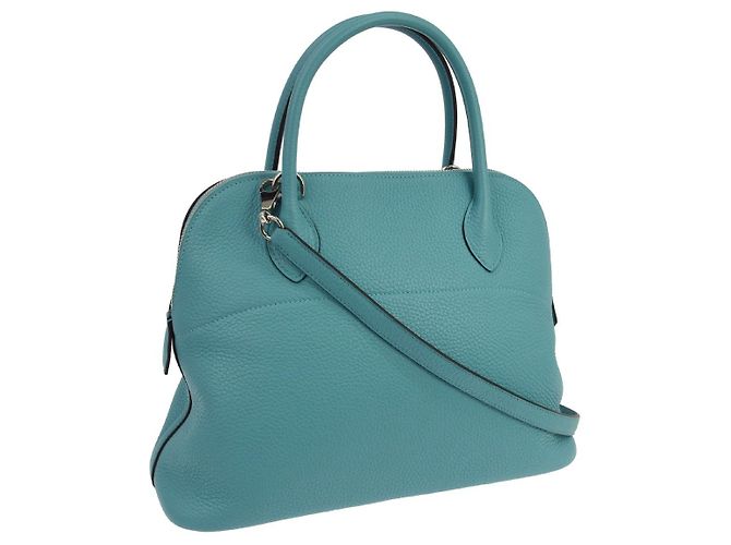 Hermès Hermes Bolide Clemence 31 Azul - vista 2