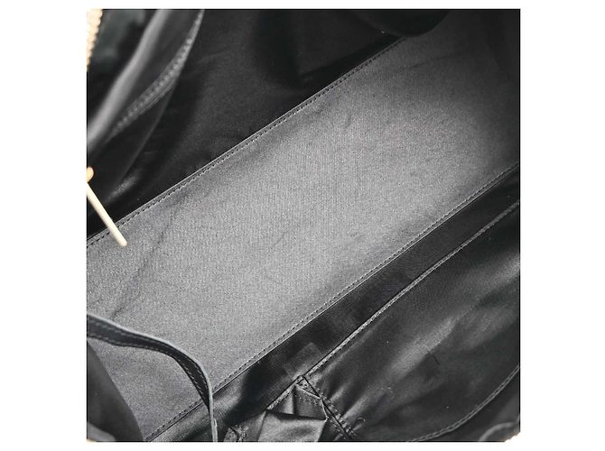 Chanel Lady Braid Bowler Quilted Distressed Calfskin Large Nero - vista 3