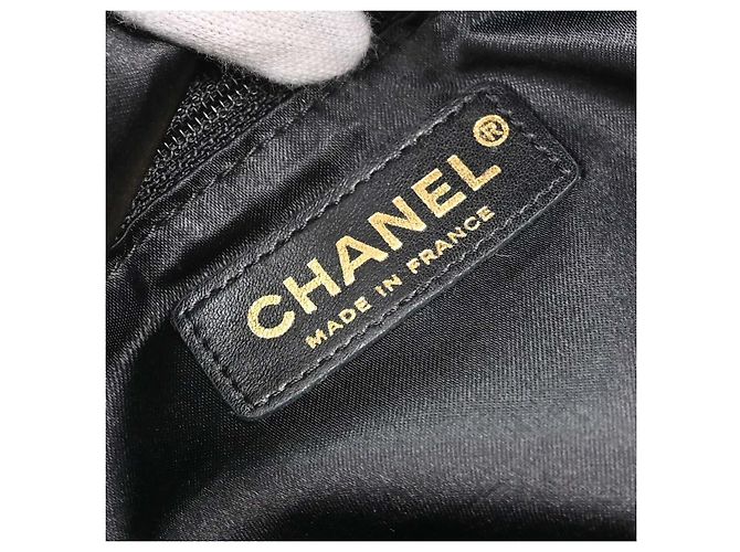 Chanel Lady Braid Bowler Quilted Distressed Calfskin Large Nero - vista 4