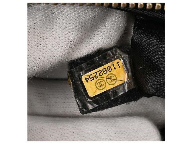 Chanel Lady Braid Bowler Quilted Distressed Calfskin Large Nero - vista 5