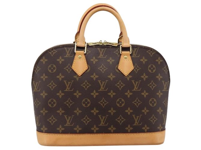 Louis Vuitton Alma Monogram Canvas PM Braun - Ansicht 2