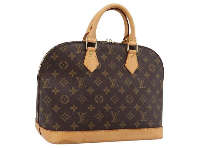 Louis Vuitton Alma Monogram Canvas PM Braun - Ansicht 3