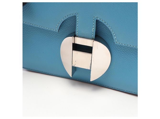 Hermès Hermes Sac 2002 20 Shoulder Bag Blau - Ansicht 10