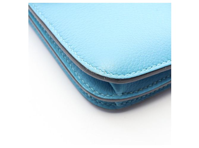 Hermès Hermes Sac 2002 20 Shoulder Bag Blau - Ansicht 11