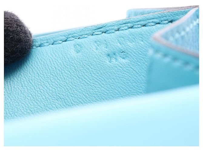 Hermès Hermes Sac 2002 20 Shoulder Bag Blau - Ansicht 5