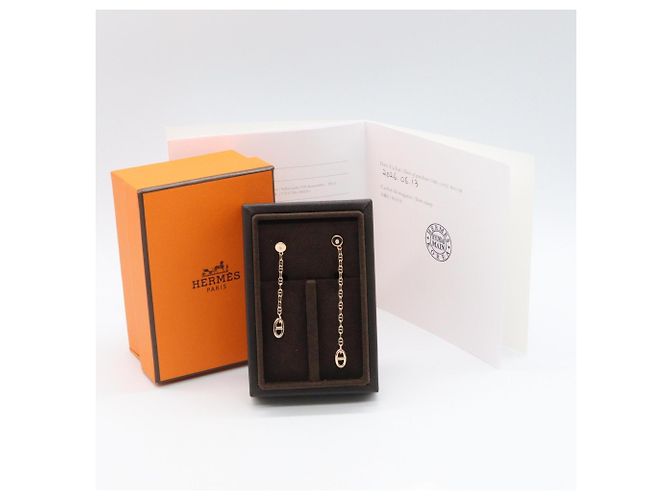 Hermès Hermes Mini Farandole 1PD Ohrringe Golden - Ansicht 7