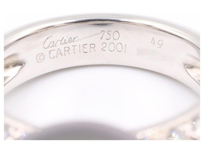 Cartier So Pretty Ring mit Diamanten und schwarzer Perle Braun Silber - Ansicht 4