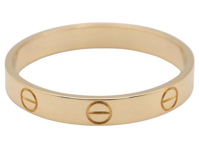 Anello Mini Love Cartier in oro giallo 18K D'oro - vista 2