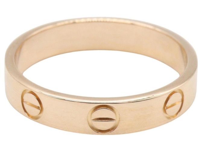 Anello Mini Love Cartier in oro rosa 18K D'oro - vista 2