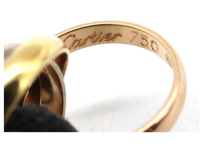 Bracciale Cartier Trinity Cord Argento D'oro - vista 4