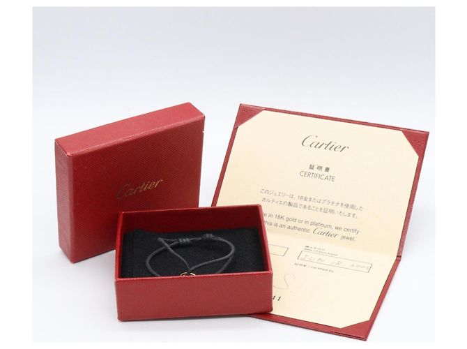 Bracciale Cartier Trinity Cord Argento D'oro - vista 5