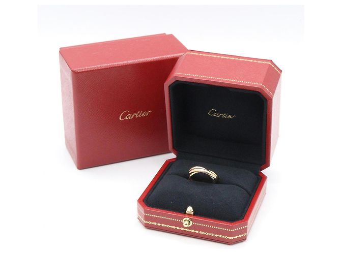 Cartier Trinity Ring in 18K Gold Silber Golden - Ansicht 6