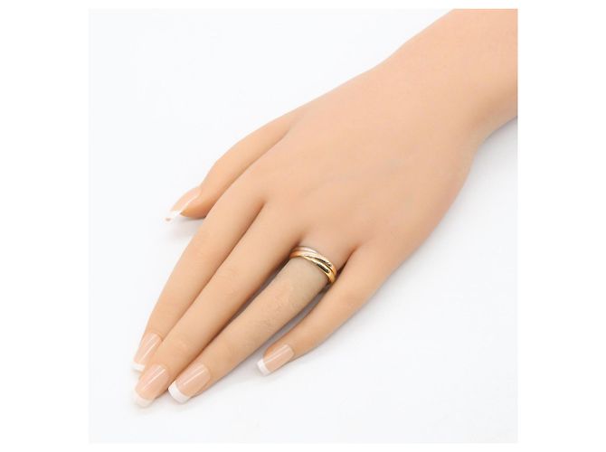 Cartier Trinity Ring in 18K Gold Silber Golden - Ansicht 7