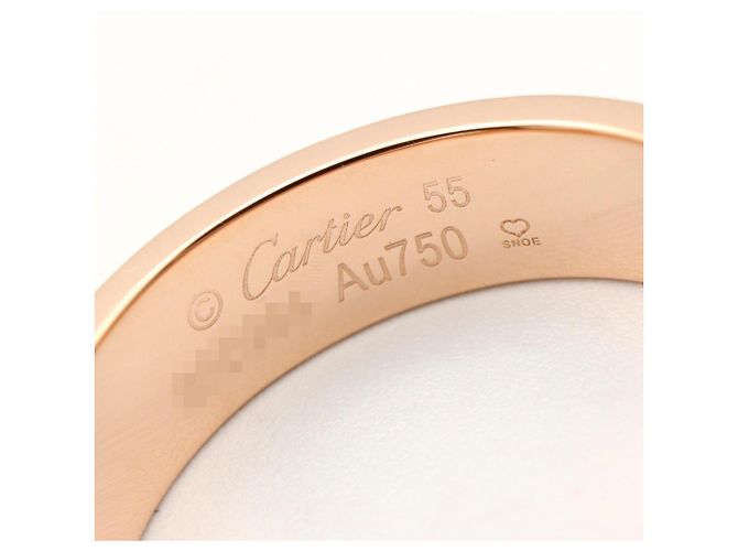 Anello Cartier Love in oro rosa 18K D'oro - vista 4