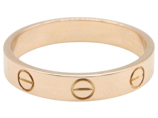 Anello Mini Love Cartier in oro rosa 18K D'oro - vista 2