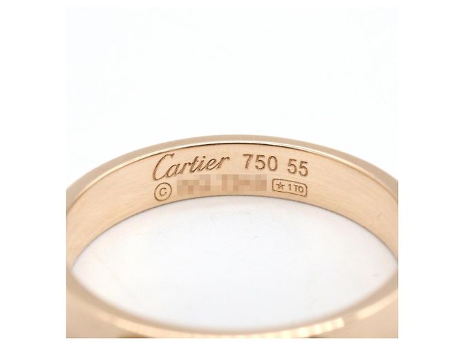 Anello Mini Love Cartier in oro rosa 18K D'oro - vista 3