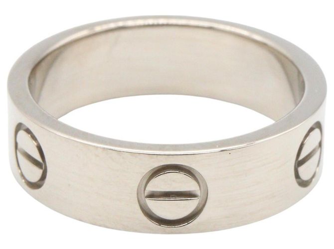 Anello Cartier Love in oro bianco 18K Argento - vista 2