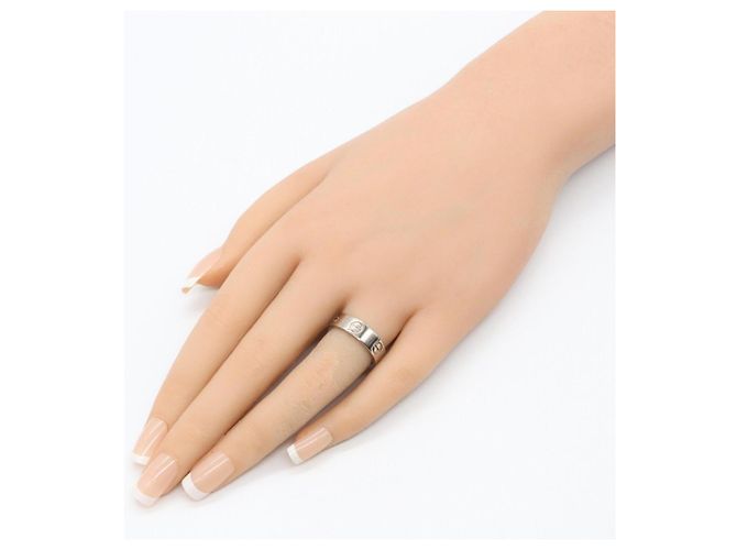 Anello Cartier Love in oro bianco 18K Argento - vista 6