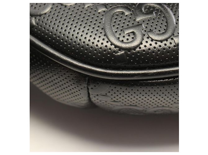 Gucci GG Geprägte Gürteltasche Schwarz - Ansicht 7