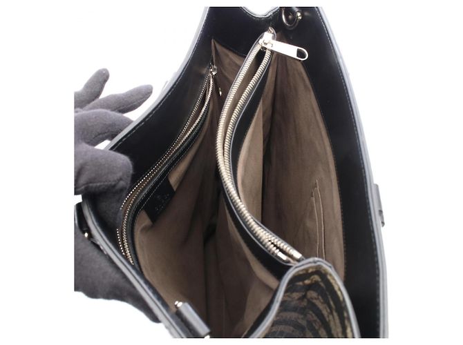 Gucci GG Kaleido 2-Way Tote Bag Braun Schwarz Beige - Ansicht 3