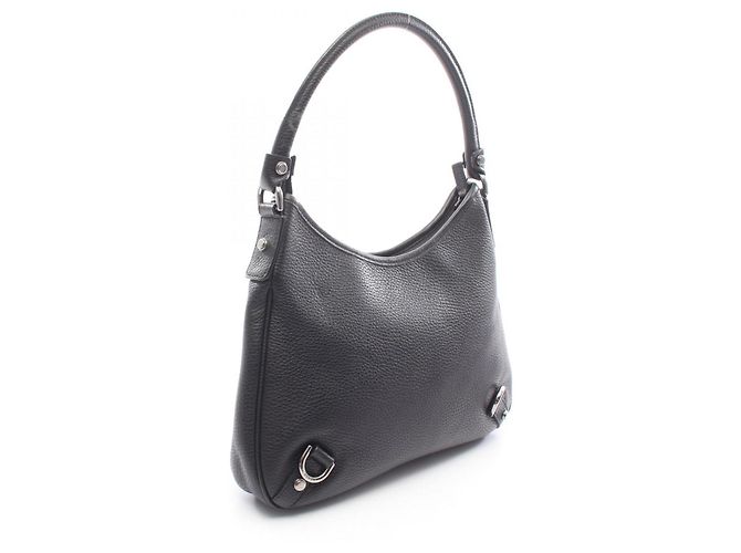 Borsa a tracolla Gucci Abbey in pelle nera Nero - vista 2