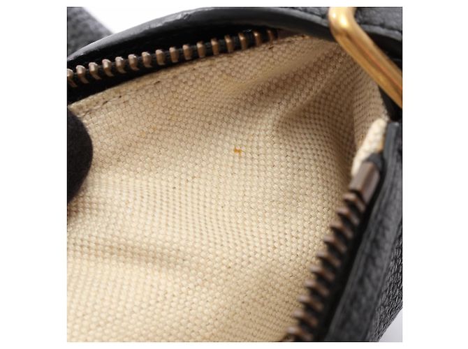 Gucci Half Moon Hobo Vintage Logo Schultertasche Schwarz Mehrfarben - Ansicht 6