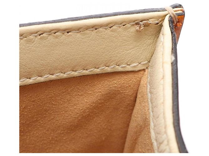 Borsa a tracolla piccola Gucci GG Supreme Padlock Marrone Beige Crudo - vista 13