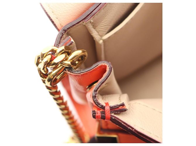Bolso de hombro Chloé ELLE en Orange Naranja - vista 5