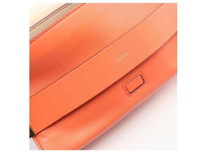 Bolso de hombro Chloé ELLE en Orange Naranja - vista 6