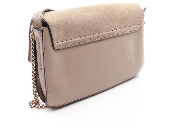 Bolsa de Ombro Chloé Faye Bege - vista 2
