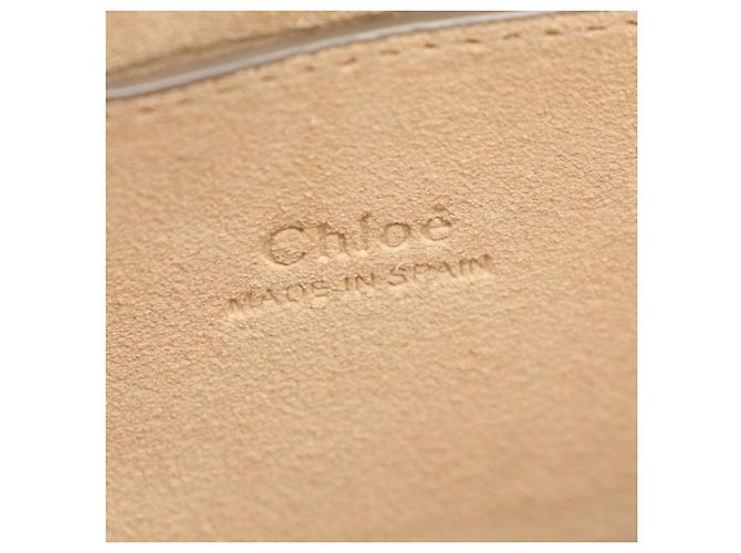 Bolsa de Ombro Chloé Faye Bege - vista 4