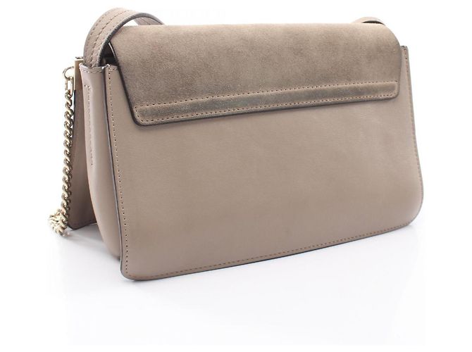 Sac à épaule Chloé Faye Beige - vue 2
