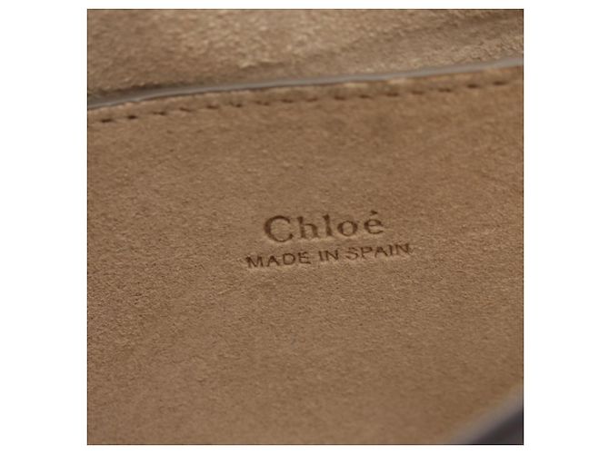 Sac à épaule Chloé Faye Beige - vue 4