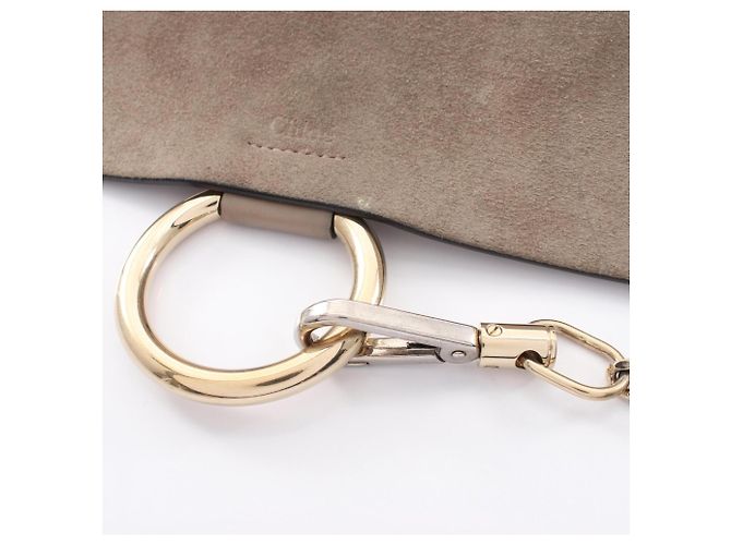 Sac à épaule Chloé Faye Beige - vue 6
