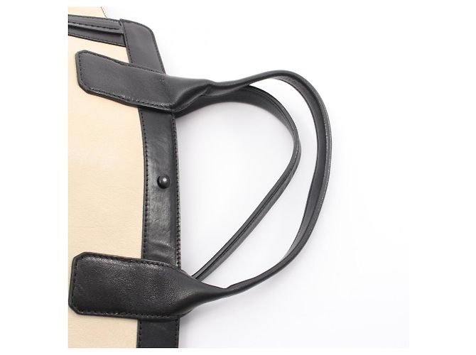 Bolso Tote Chloé Alison Negro Beige - vista 10