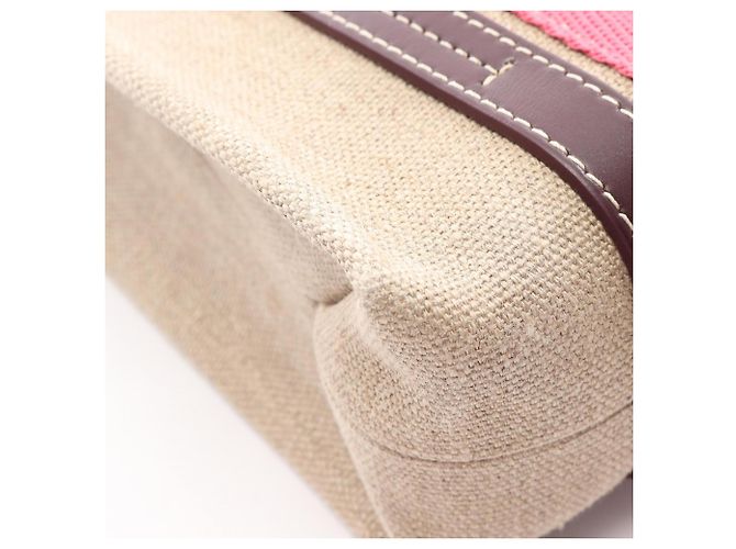 Bolso Tote 2-Way Chloé Woody Small Castaño Rosa Beige - vista 5
