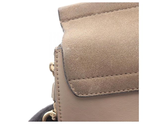Chloé Chloe Faye Beige Schultertasche - Ansicht 7