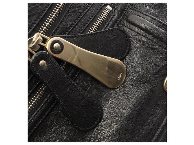 Chloé Chloe Bay Schultertasche Schwarz - Ansicht 7