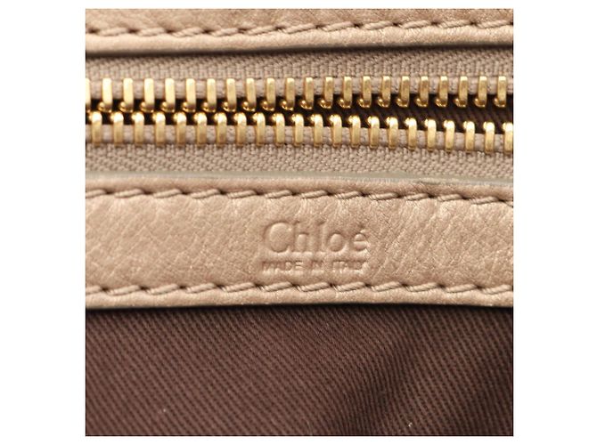 Bolsa Chloé Chloe Bay - Couro castanho Marrom - vista 4