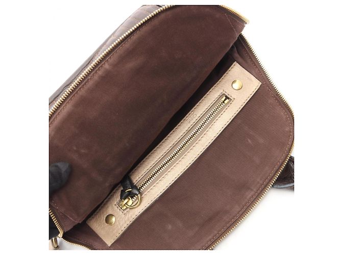 Bolsa Chloé Chloe Bay - Couro castanho Marrom - vista 5
