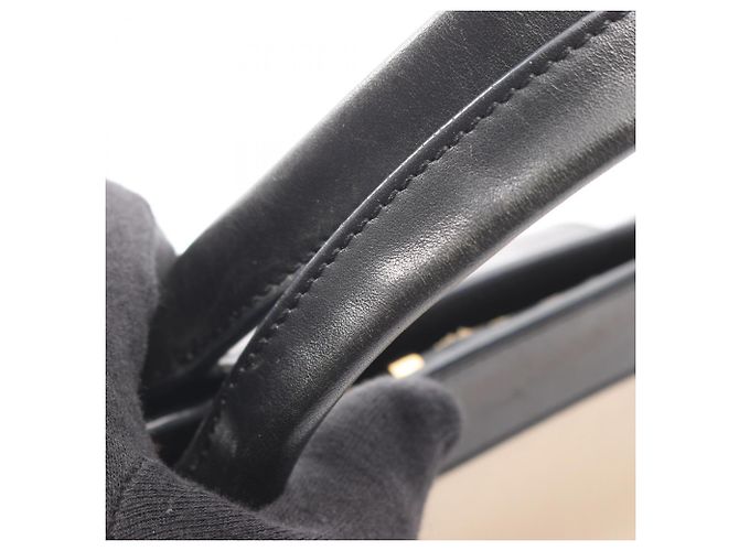 Borsa a mano 2-Way Chloé Little Alice Nero Beige - vista 10