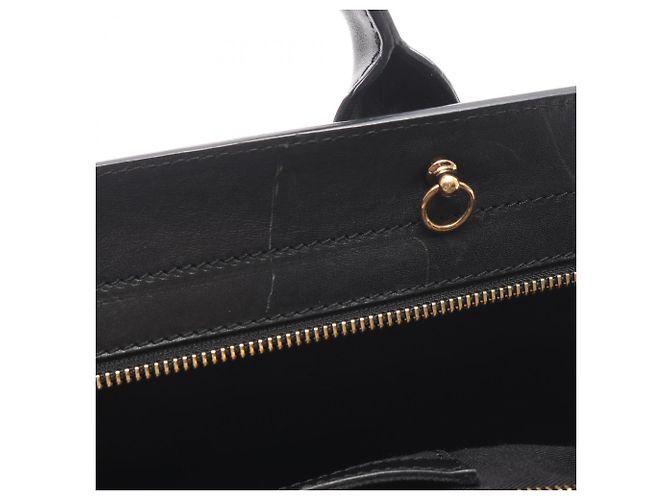 Borsa a mano 2-Way Chloé Little Alice Nero Beige - vista 5