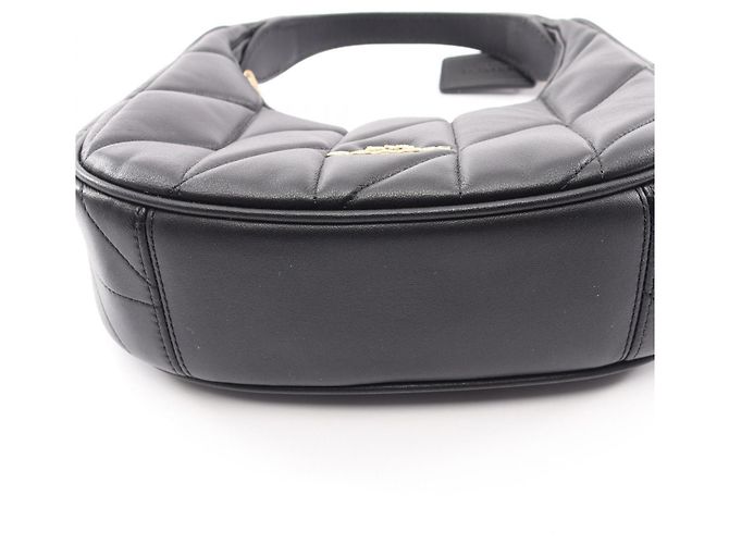 Bolsa 2-Way acolchoada Coach Carmen Mini Preto - vista 7