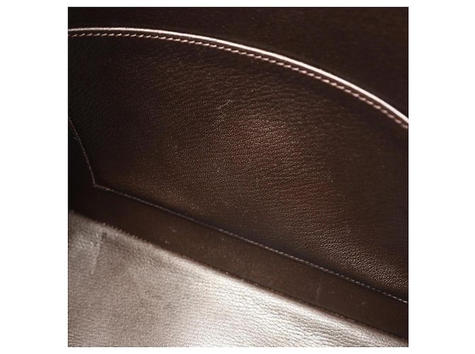 Hermès Hermes Escapada Ebene Handtasche Braun - Ansicht 15