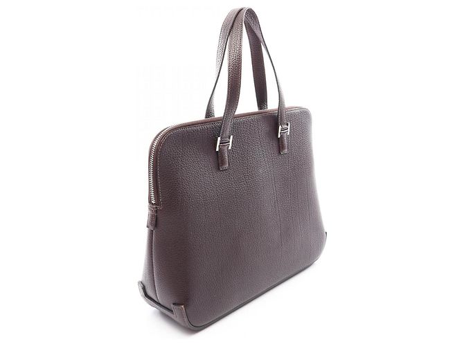 Hermès Hermes Escapada Ebene Handtasche Braun - Ansicht 2