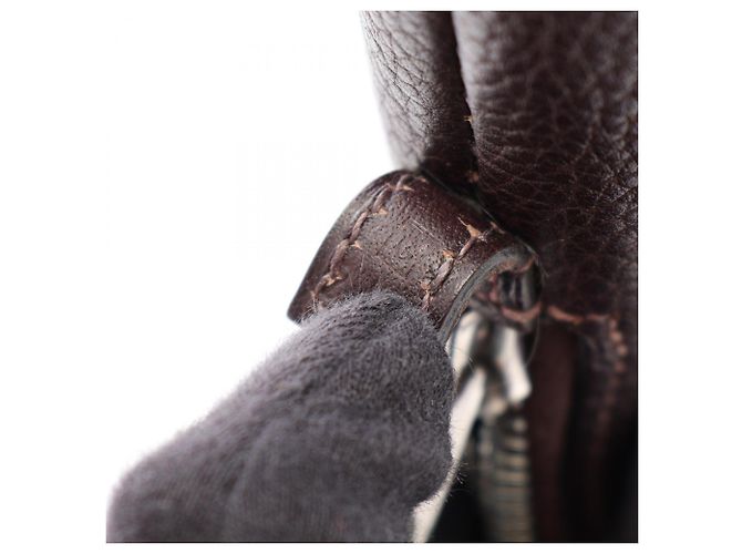 Hermès Hermes Escapada Ebene Handtasche Braun - Ansicht 5