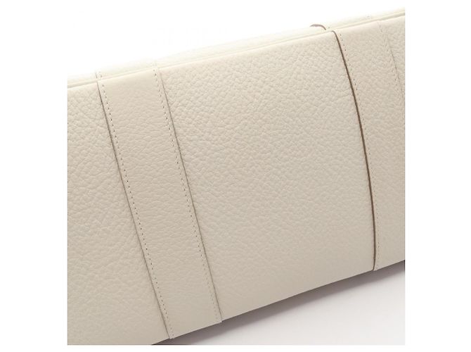 Hermès Bolso Tote Hermes Garden Party PM Blanco Amarillo - vista 7